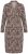 Ulla Popken 852653 Camicia da notte fantasia con collo a camicia Marrone - Camicie da notte - 