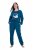 Ulla Popken 852725 Pantaloni da casa Petrolio - Pigiami/Loungewear - 