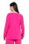 Ulla Popken 852747 Maglia del pigiama a maniche lunghe Rosa - Pigiami/Loungewear - 