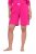 Ulla Popken 852752 Pantaloncini del pigiama a righe confezione da 2 Rosa - Pigiami/Loungewear - 