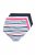 Ulla Popken 852761 Slip a righe a vita alta confezione da 5 Petrolio - Slip - 