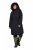 Ulla Popken 852901 Cappotto tecnico Nero - Cappotti - Cappotti taglie forti da donna