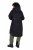 Ulla Popken 852901 Cappotto tecnico Nero - Cappotti - Cappotti taglie forti da donna