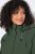 Ulla Popken 852901 Cappotto tecnico Verde oliva - Cappotti - Cappotti taglie forti da donna