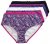 Ulla Popken 852935 Slip a fiori confezione da 5 Blu reale - Slip - 