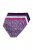 Ulla Popken 852935 Slip a fiori confezione da 5 Blu reale - Slip - 