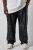 JP1880 853066 Pantaloni in pelle con grandi tasche posteriori Nero - Pantaloni in pelle da uomo in taglie forti - Pantaloni in pelle taglie forti