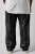 JP1880 853066 Pantaloni in pelle con grandi tasche posteriori Nero - Pantaloni in pelle da uomo in taglie forti - Pantaloni in pelle taglie forti