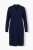 Ulla Popken 853077 Abito in maglia a maniche lunghe Blu scuro - Abiti in maglia - 