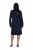 Ulla Popken 853077 Abito in maglia a maniche lunghe Blu scuro - Abiti in maglia - 