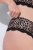 Ulla Popken 853106 Perizoma animalier Nero - Slip - 