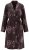 Ulla Popken 853204 Accappatoio a fiori Marrone - Vestaglie & accappatoi - 