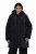 Ulla Popken 853351 Giacca imbottita Sympatex impermeabile con cappuccio Nero - Giacche - Giacche taglie forti da donna