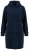 Ulla Popken 853353 Abito da casa con cappuccio Blu scuro - Pigiami/Loungewear - 