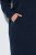 Ulla Popken 853353 Abito da casa con cappuccio Blu scuro - Pigiami/Loungewear - 