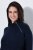 Ulla Popken 853504 Abito in maglia con collo alto Blu scuro - Abiti - Vestiti per tutte le taglie