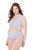 Ulla Popken 853611 Slip premaman Grigio melange - Slip - 