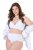 Ulla Popken 853611 Slip premaman Bianco - Slip - 