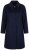 Ulla Popken 853646 Cappotto in lana con collo a camicia Blu scuro - Cappotti - Cappotti taglie forti da donna