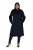 Ulla Popken 853646 Cappotto in lana con collo a camicia Blu scuro - Cappotti - Cappotti taglie forti da donna