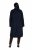 Ulla Popken 853646 Cappotto in lana con collo a camicia Blu scuro - Cappotti - Cappotti taglie forti da donna