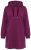 Ulla Popken 853652 Abito in felpa a maniche lunghe con cappuccio Rosso bacca - Abiti - Vestiti per tutte le taglie