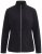 Ulla Popken 853668 Giacca in pile con collo alto Nero - Abbigliamento in pile - 