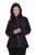 Ulla Popken 853668 Giacca in pile con collo alto Nero - Abbigliamento in pile - 