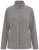 Ulla Popken 853668 Giacca in pile con collo alto Grigio - Abbigliamento in pile - 