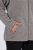 Ulla Popken 853668 Giacca in pile con collo alto Grigio - Abbigliamento in pile - 