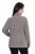 Ulla Popken 853668 Giacca in pile con collo alto Grigio - Abbigliamento in pile - 