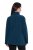 Ulla Popken 853668 Giacca in pile con collo alto Petrolio - Abbigliamento in pile - 