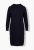 Ulla Popken 853669 Abito in felpa a maniche lunghe con cappuccio Blu scuro - Abiti in felpa - 