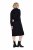 Ulla Popken 853669 Abito in felpa a maniche lunghe con cappuccio Blu scuro - Abiti in felpa - 