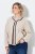 Ulla Popken 853685 Giacca teddy Champagne - Giacche - Giacche taglie forti da donna