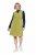 Ulla Popken 853697 Abito di velluto a coste senza maniche con tasche Verde chiaro - Abiti estivi - Abiti estivi taglie forti