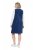 Ulla Popken 853697 Abito di velluto a coste senza maniche con scollo a V Blu scuro - Abiti estivi - Abiti estivi taglie forti
