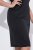 Ulla Popken 853766 Abito aderente senza maniche con strass Nero - Abiti estivi - Abiti estivi taglie forti