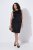 Ulla Popken 853766 Abito aderente senza maniche con strass Nero - Abiti estivi - Abiti estivi taglie forti