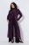 Ulla Popken 853770 Giacca di paillettes Prugna - Giacche - Giacche taglie forti da donna