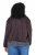 Ulla Popken 853792 Giacca in finto camoscio Marrone - Giacche - Giacche taglie forti da donna