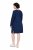 Ulla Popken 853877 Abito in felpa a fiori Blu scuro - Abiti - Vestiti per tutte le taglie