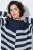 Ulla Popken 854095 Abito in maglia a maniche lunghe Blu scuro - Abiti - Vestiti per tutte le taglie