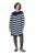 Ulla Popken 854095 Abito in maglia a maniche lunghe Blu scuro - Abiti - Vestiti per tutte le taglie