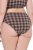 Ulla Popken 854114 Slip a quadri confezione da 5 Tortora - Slip - 