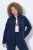 Ulla Popken 854200 Giacca in pile Blu scuro - Giacche - Giacche taglie forti da donna