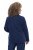 Ulla Popken 854200 Giacca in pile Blu scuro - Giacche - Giacche taglie forti da donna
