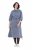 Ulla Popken 854413 Abito midi con coulisse Grigio - Vestiti midi - Abiti midi taglie comode