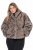 Ulla Popken 854617 Giacca in pelliccia sintetica Beige - Giacche - Giacche taglie forti da donna
