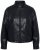 Ulla Popken 854795 Giacca biker in ecopelle Nero - Giacche - Giacche taglie forti da donna